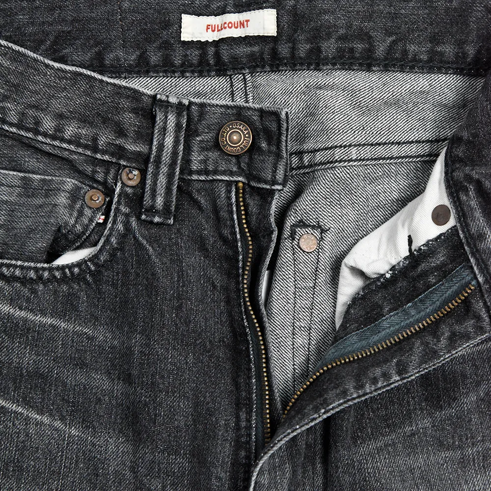 0107BKHW - Vintage Finish "Monroe" Black Denim -
