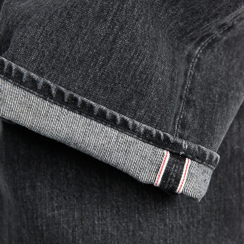 0107BKHW - Vintage Finish "Monroe" Black Denim -