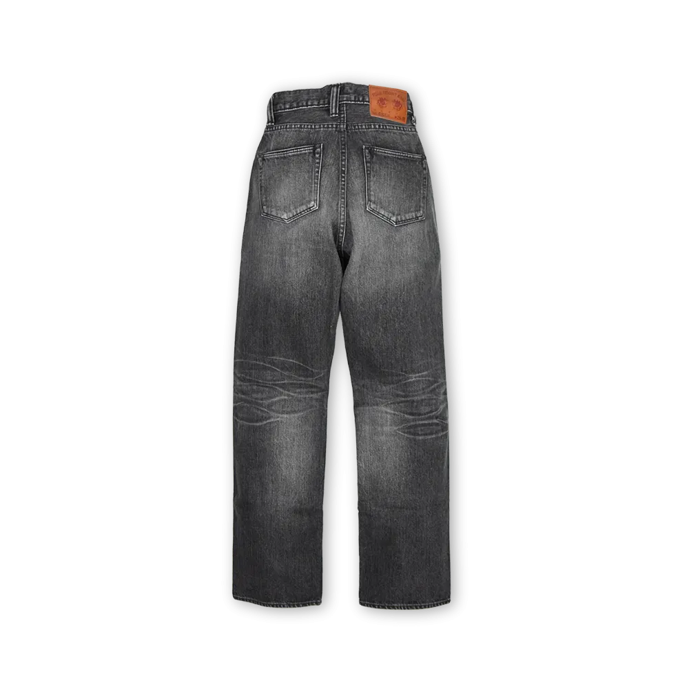 0107BKHW - Vintage Finish "Monroe" Black Denim -