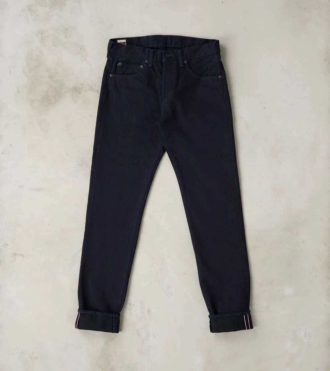 0306-IBSP - Tight Tapered - 15.7oz Indigo x Black