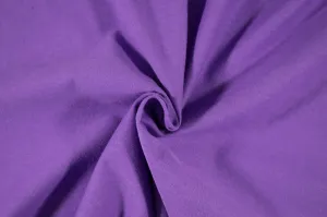 100% Cotton Jersey Purple T-Shirt Knit Made in the USA Solid 7.5 oz- Sold by the Yard