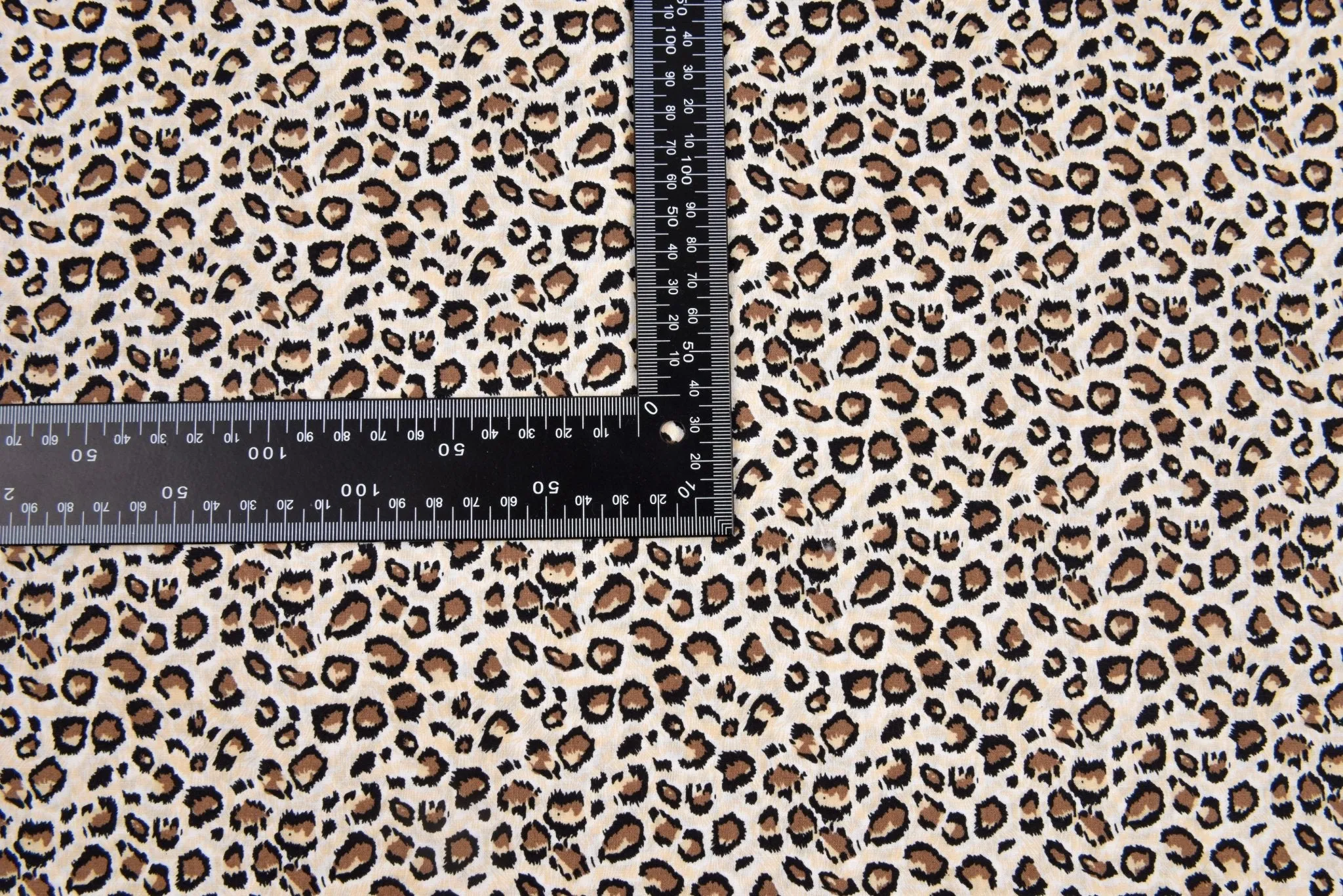 100% Cotton Loom Line  Cheetah Print Fabric - 058