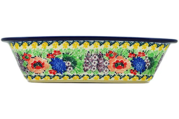 10" Rectangular Baker - Splendid Meadow