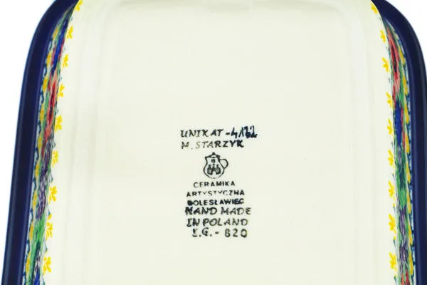 10" Rectangular Baker - Splendid Meadow