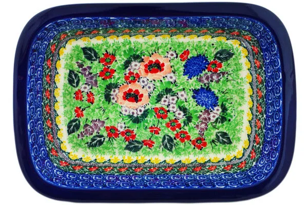 10" Rectangular Baker - Splendid Meadow