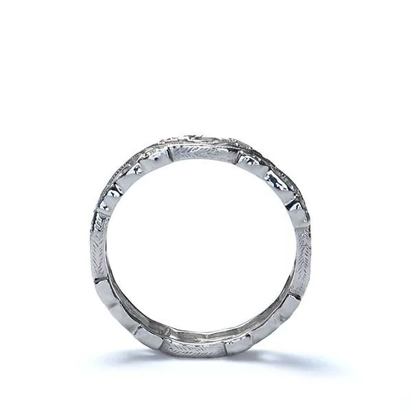 14k Diamond Wedding Band #L2024W14-1