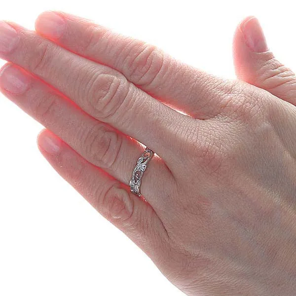 14k Diamond Wedding Band #L2024W14-1
