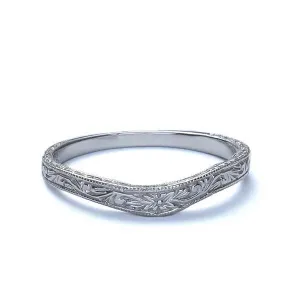 14k Wedding Band #L2002DNS 14K