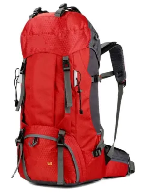 60L Outdoor Backpack Waterproof Lightweight - Hiking Camping Climbing