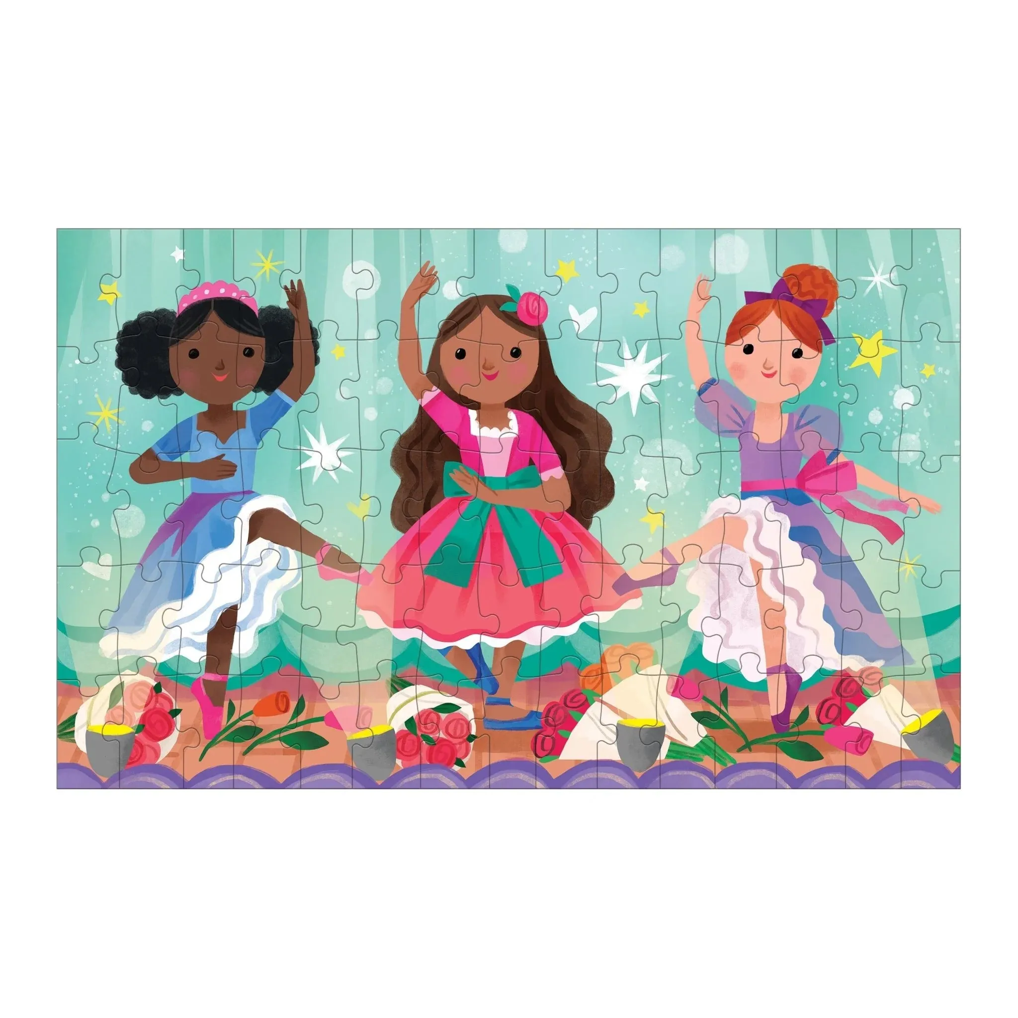 75 PC Lenticular Graceful Ballerinas Puzzle