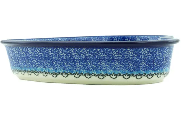 8" Heart Shaped Bowl - Splendid Meadow
