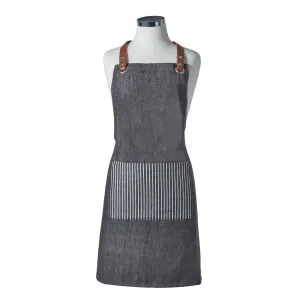 Academy Denim Apron Black