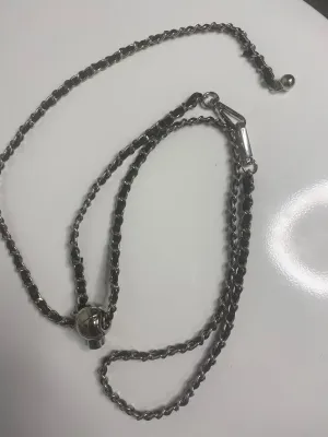 Adjustable handbag chain