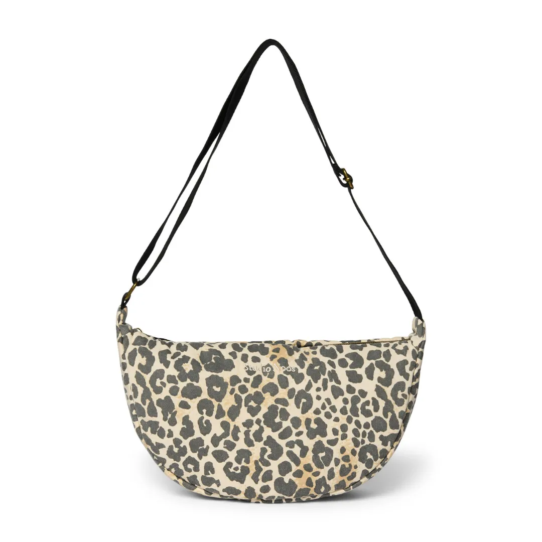 Adult Fanny Pack "Soft Cotton Leopard"