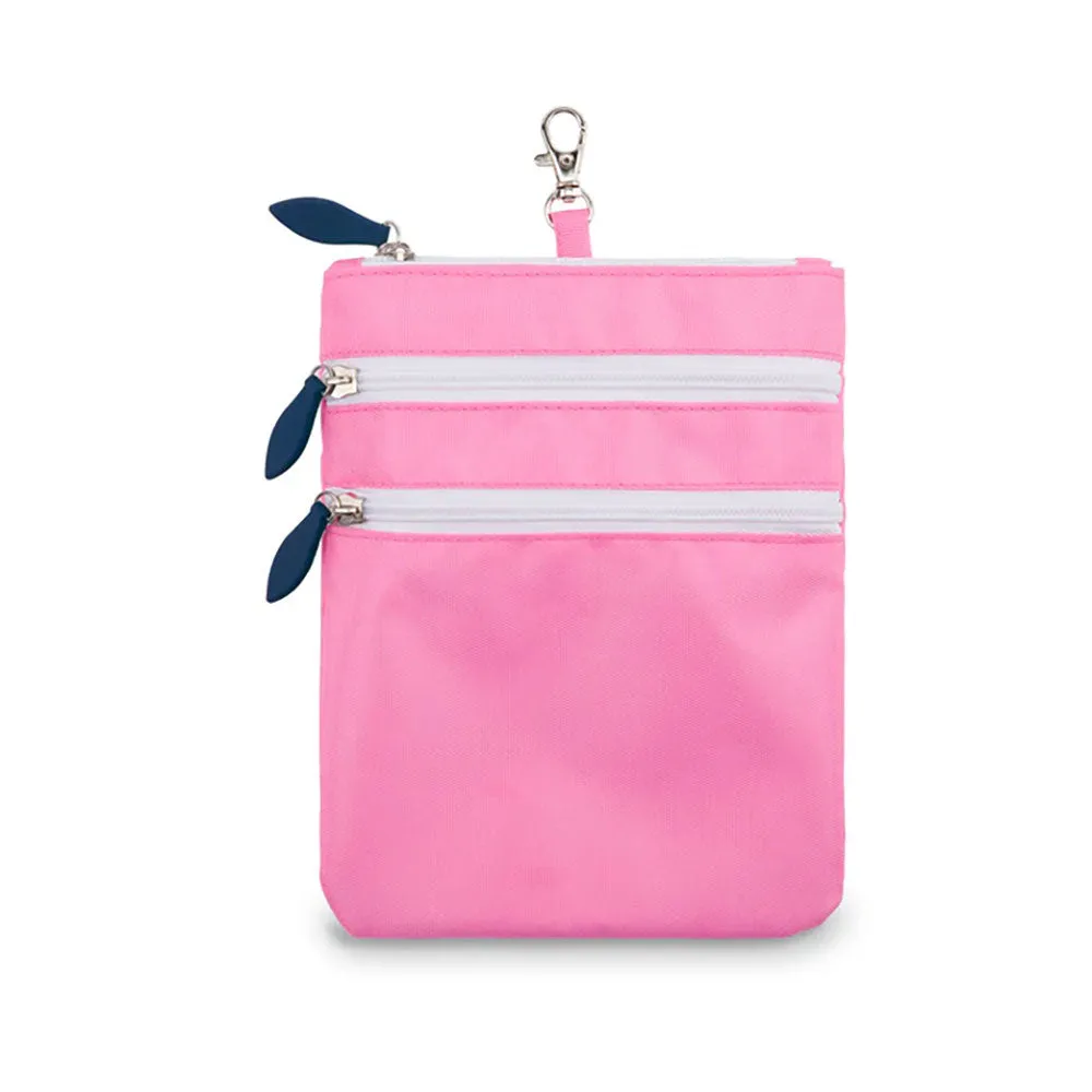 Ame & Lulu 3 Zip Carry All Clip bag