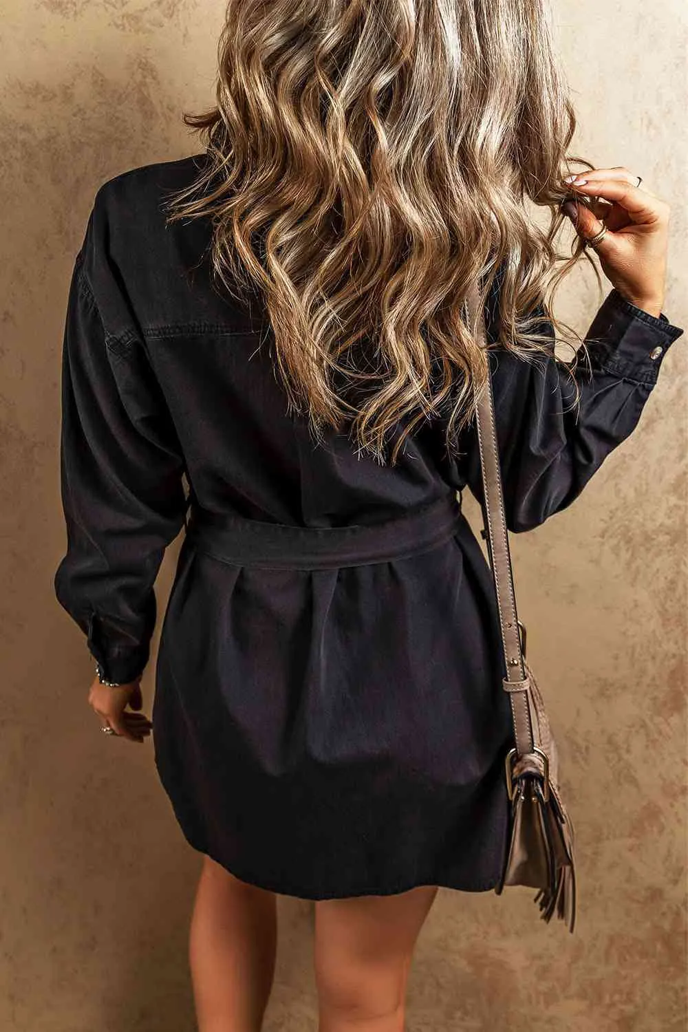 *APP EXCLUSIVE* Button Up Denim Dress