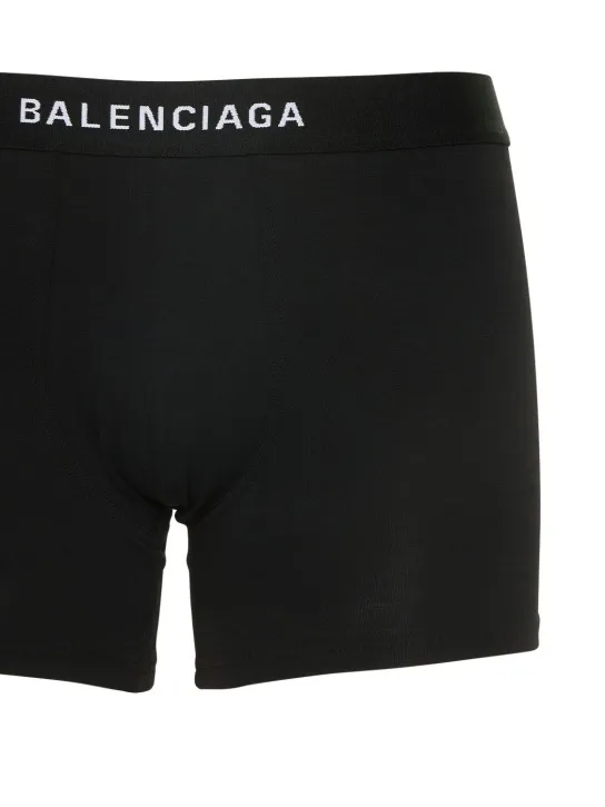 Balenciaga   Stretch cotton boxer briefs 
