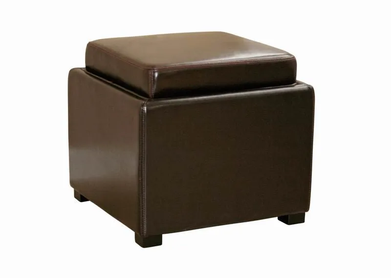 Baxton Studio Tate Storage Ottoman