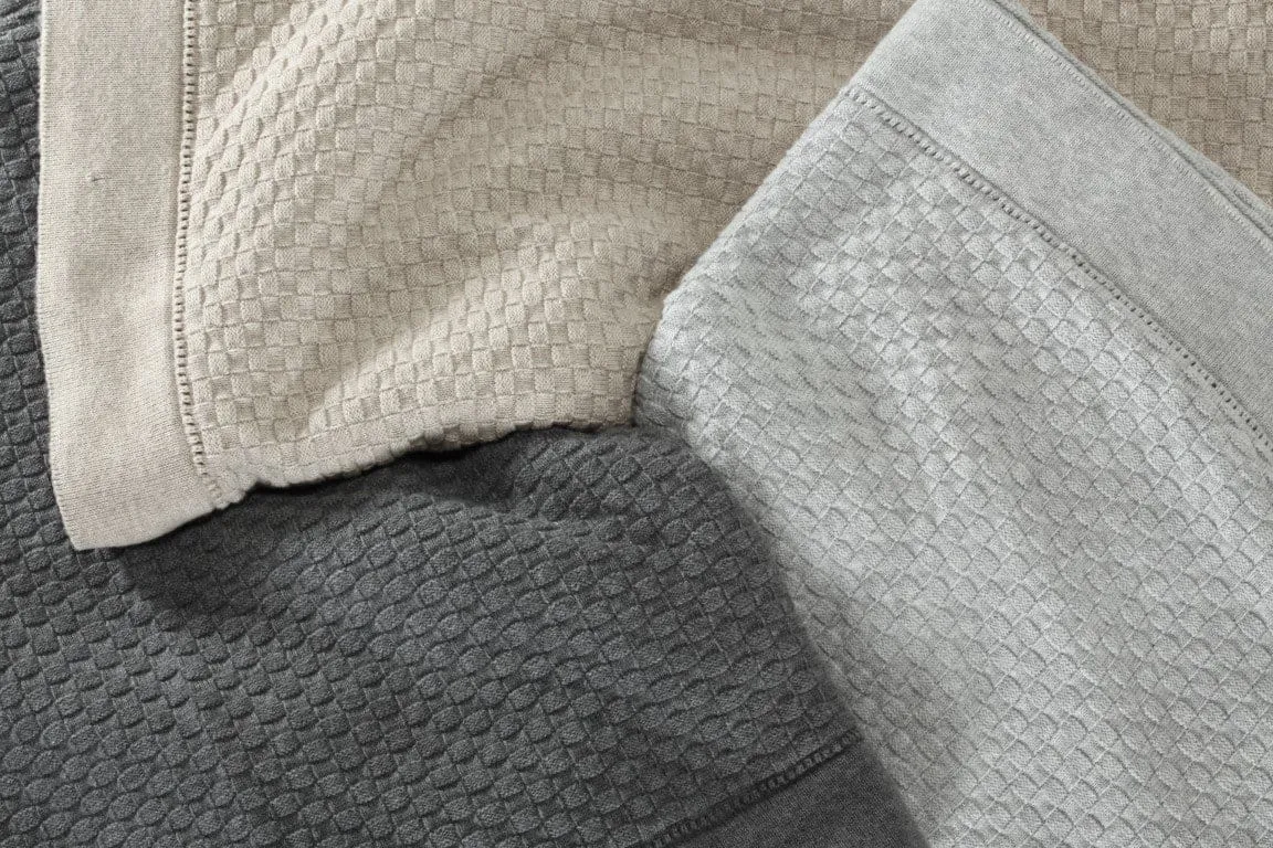 Bemboka Basketweave Cotton Throws - Pre-Shrunk