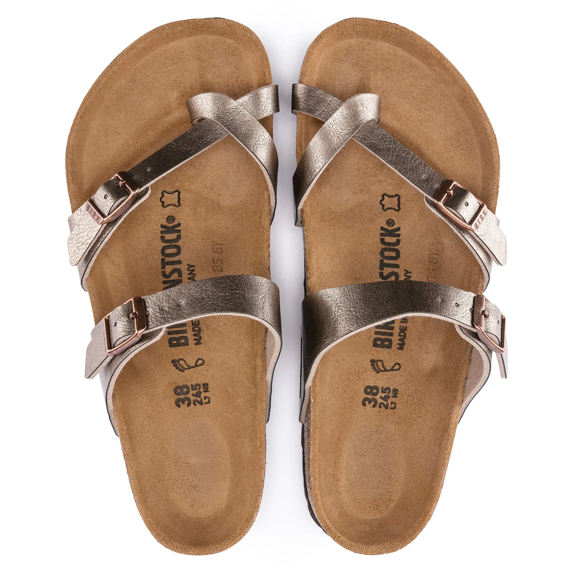Birkenstock Mayari graceful taupe Birko-Flor