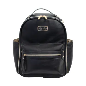 Black Itzy Mini™ Diaper Bag Backpack S6046