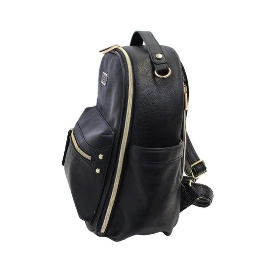 Black Itzy Mini™ Diaper Bag Backpack S6046