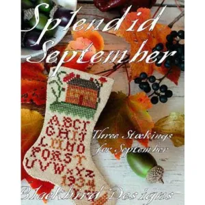 Blackbird Designs ~ Splendid September Stocking Pattern