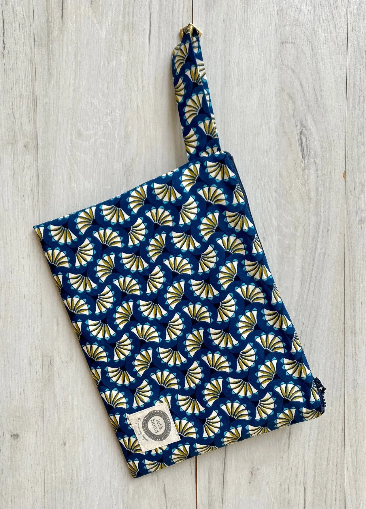Blue Fans Wet & Dry Bag