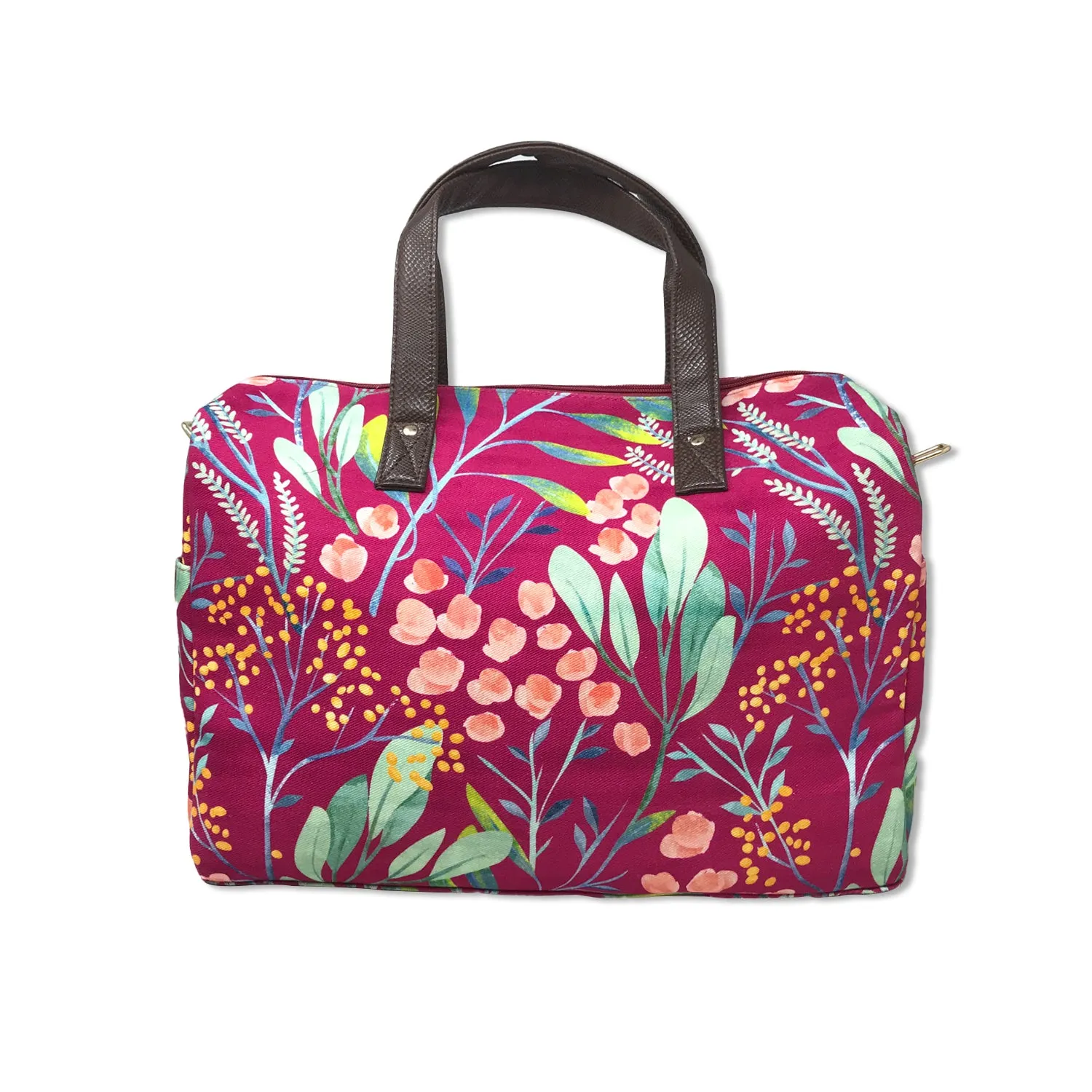 Blushing Meadow Duffle Bag