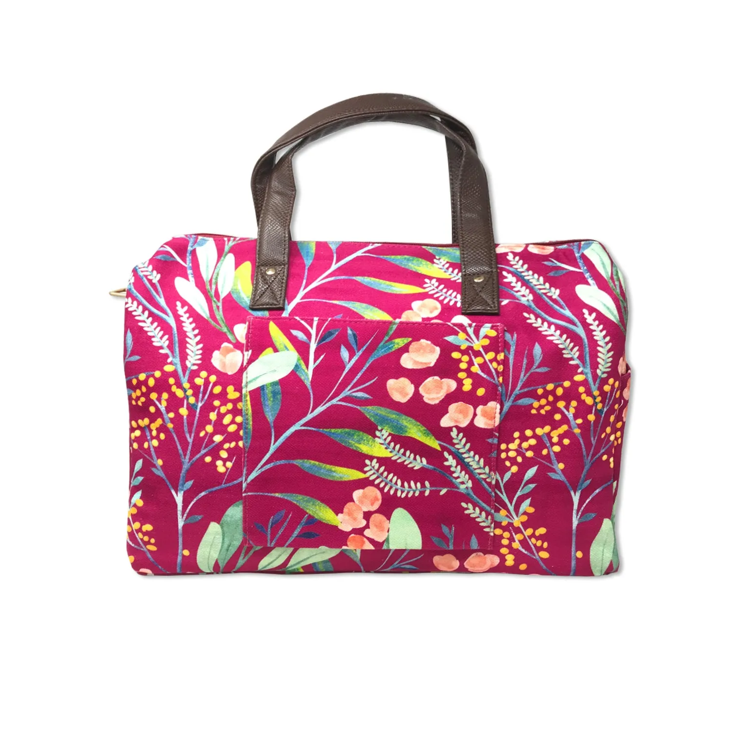 Blushing Meadow Duffle Bag