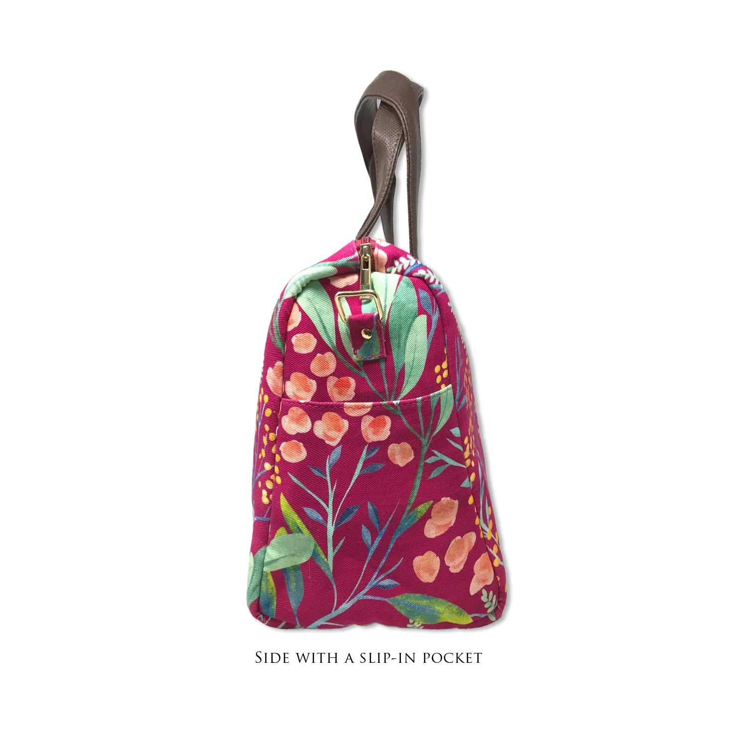 Blushing Meadow Duffle Bag