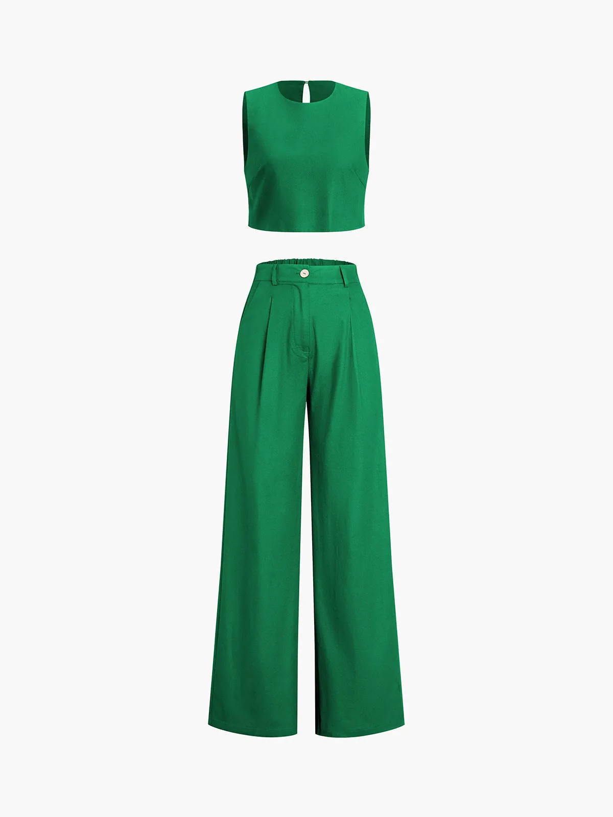 Boho Two Graceful Piece Pants Set