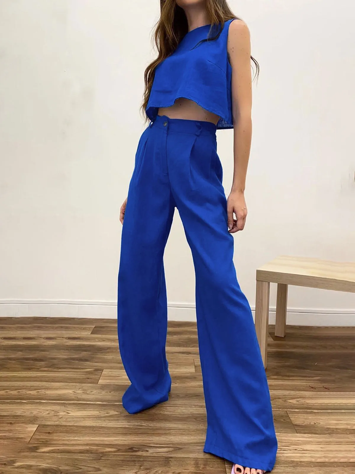 Boho Two Graceful Piece Pants Set