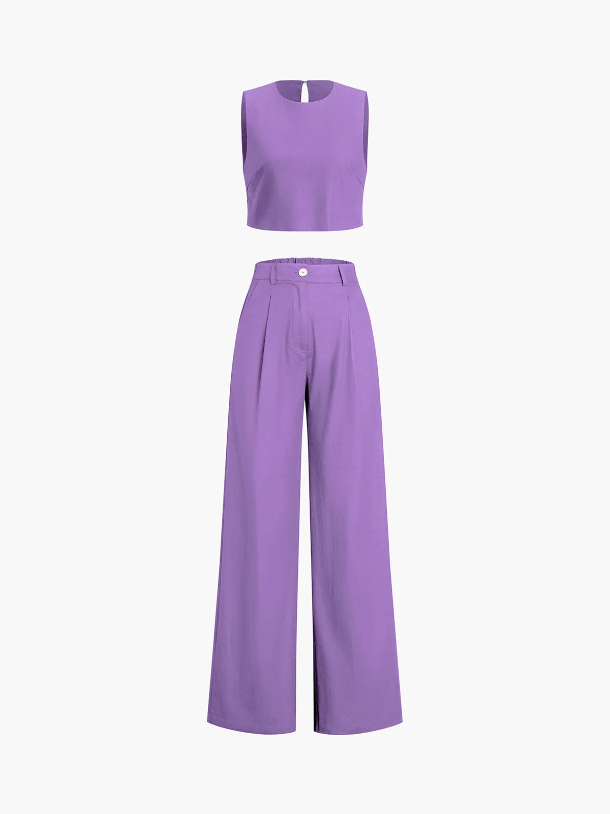 Boho Two Graceful Piece Pants Set