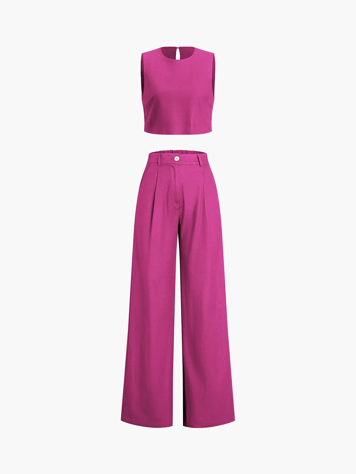Boho Two Graceful Piece Pants Set