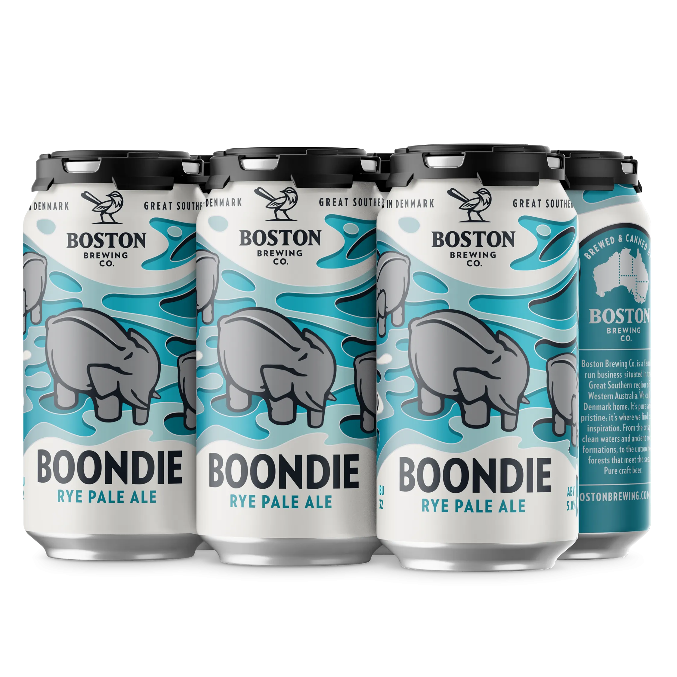 BOONDIE RYE PALE ALE 5.0% ABV
