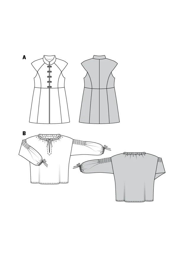 Burda Pattern B6399 (38-48)