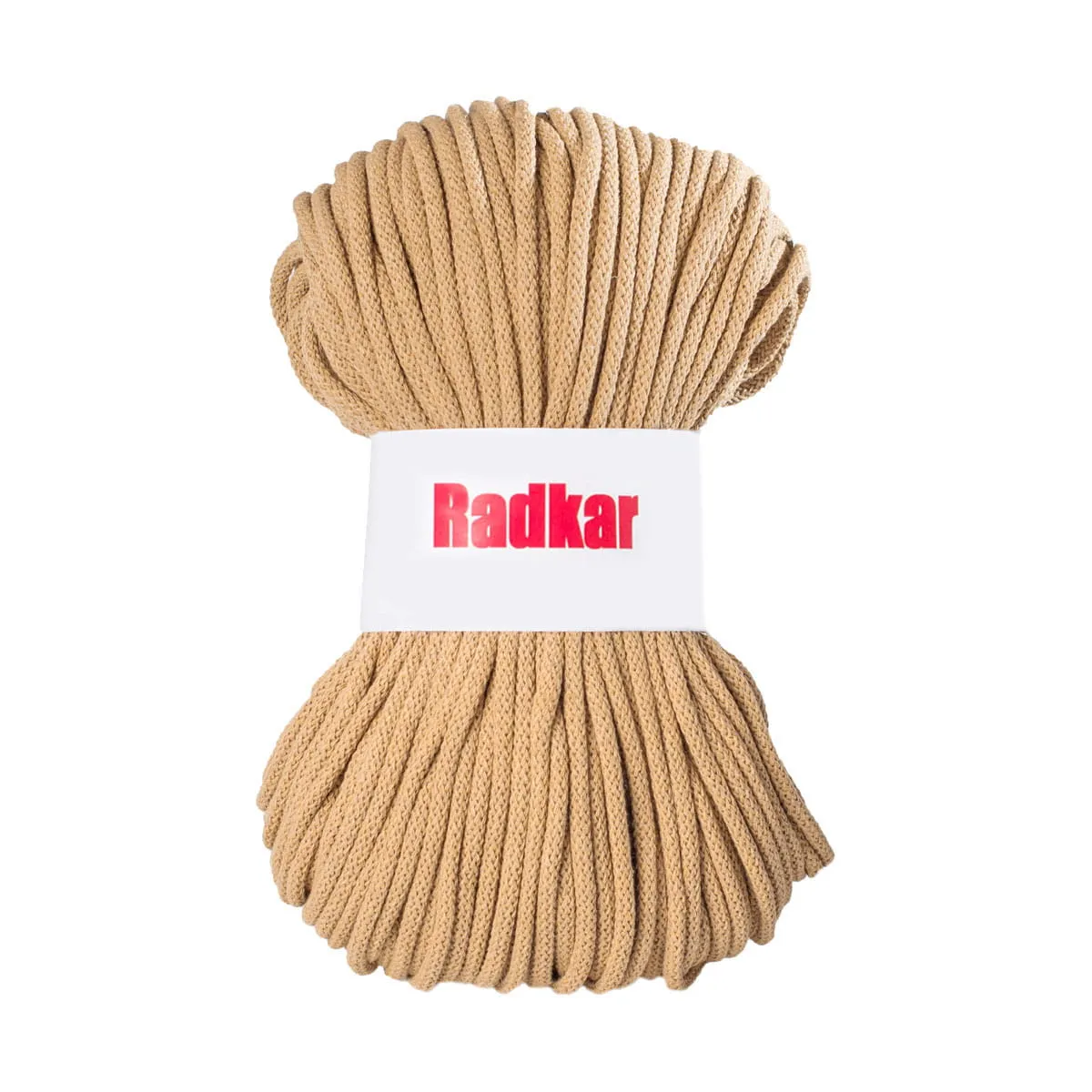 Caramel 705 Braided cotton cord 5mm