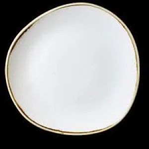 CHURCHILL SUPER VITRIFIED ORGANIC  ROUND PLATE 28.6 CM