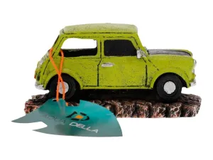 classic car British 12x6,5x5,5cm green