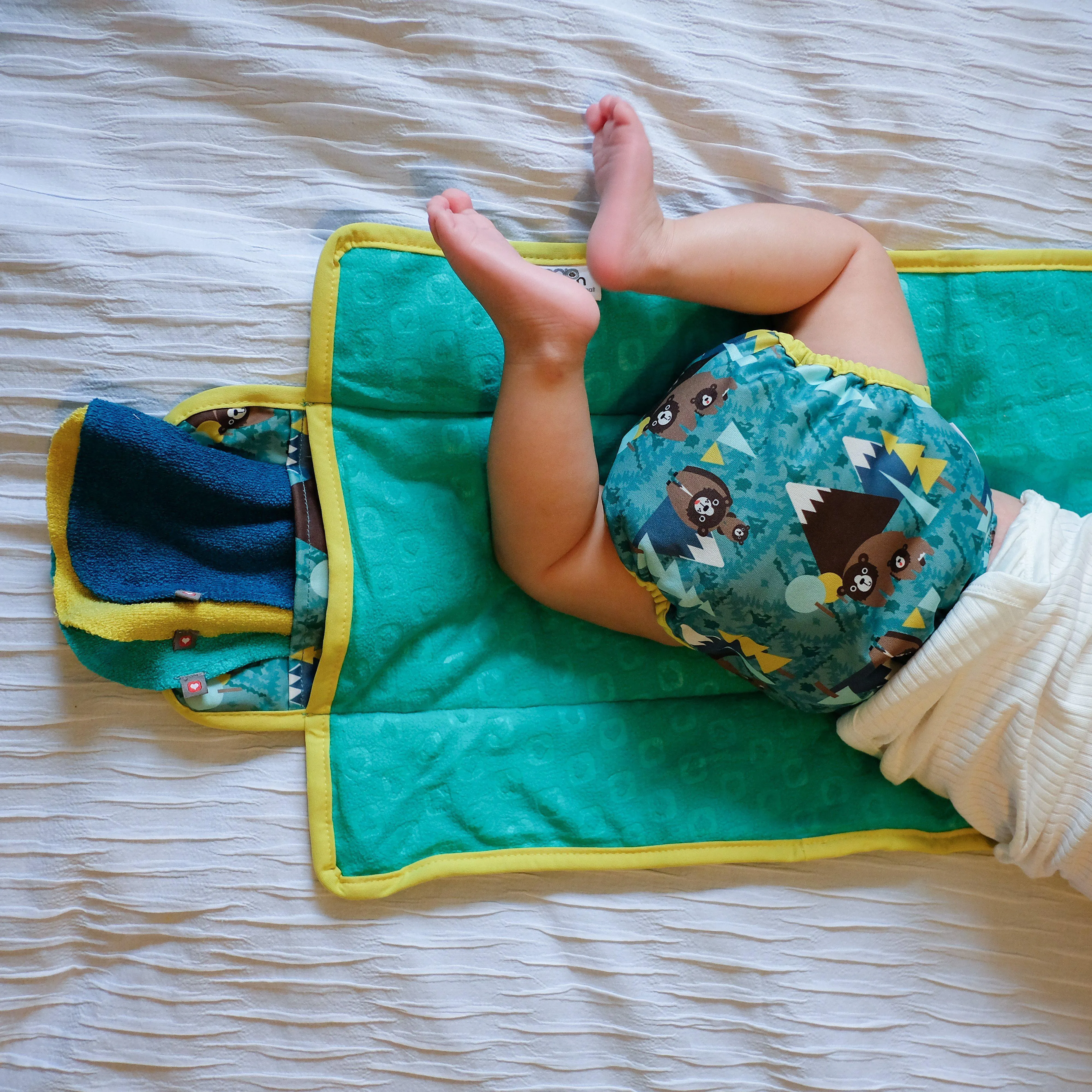Close Pop-in Change & Go - Portable Padded Waterproof Nappy Changing Mat for Baby