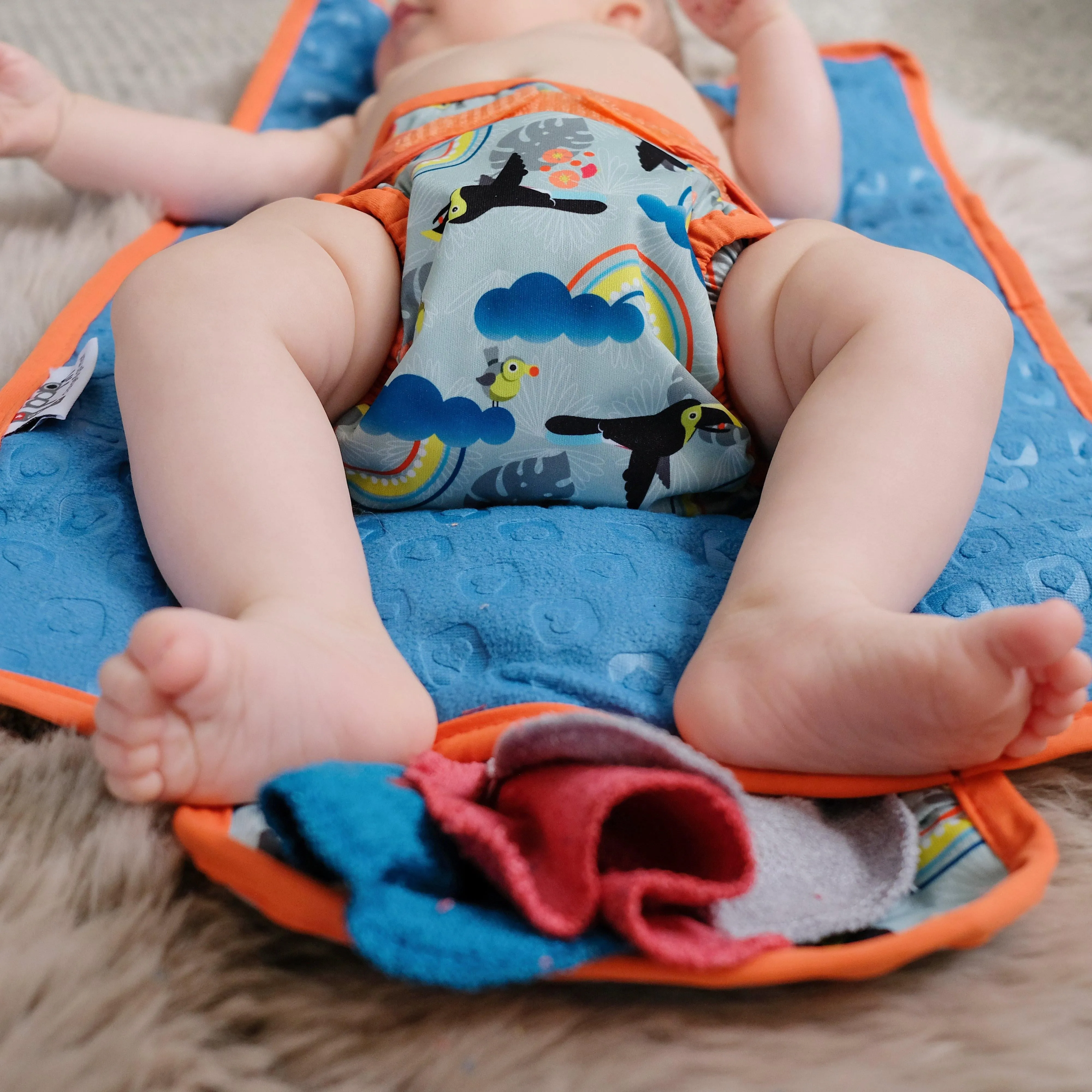 Close Pop-in Change & Go - Portable Padded Waterproof Nappy Changing Mat for Baby