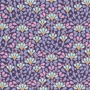 Cotton Beach Sea Anemone Blue Tilda