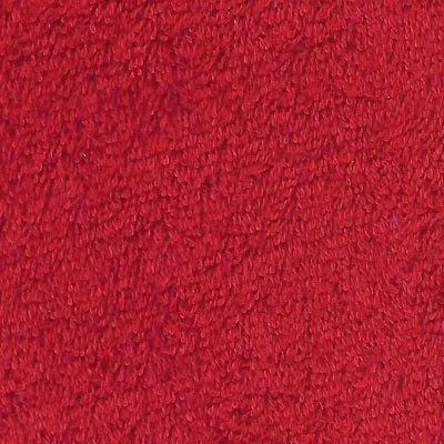 Cotton Terry Towel - Red