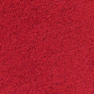 Cotton Terry Towel - Red