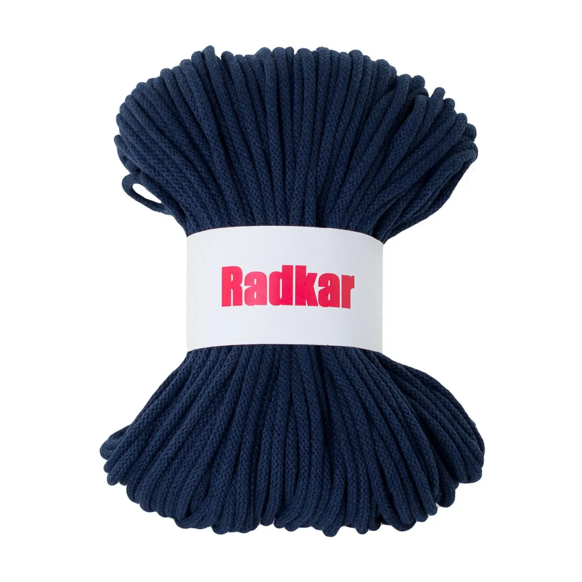 Dark blue 850 Braided cotton cord 5mm