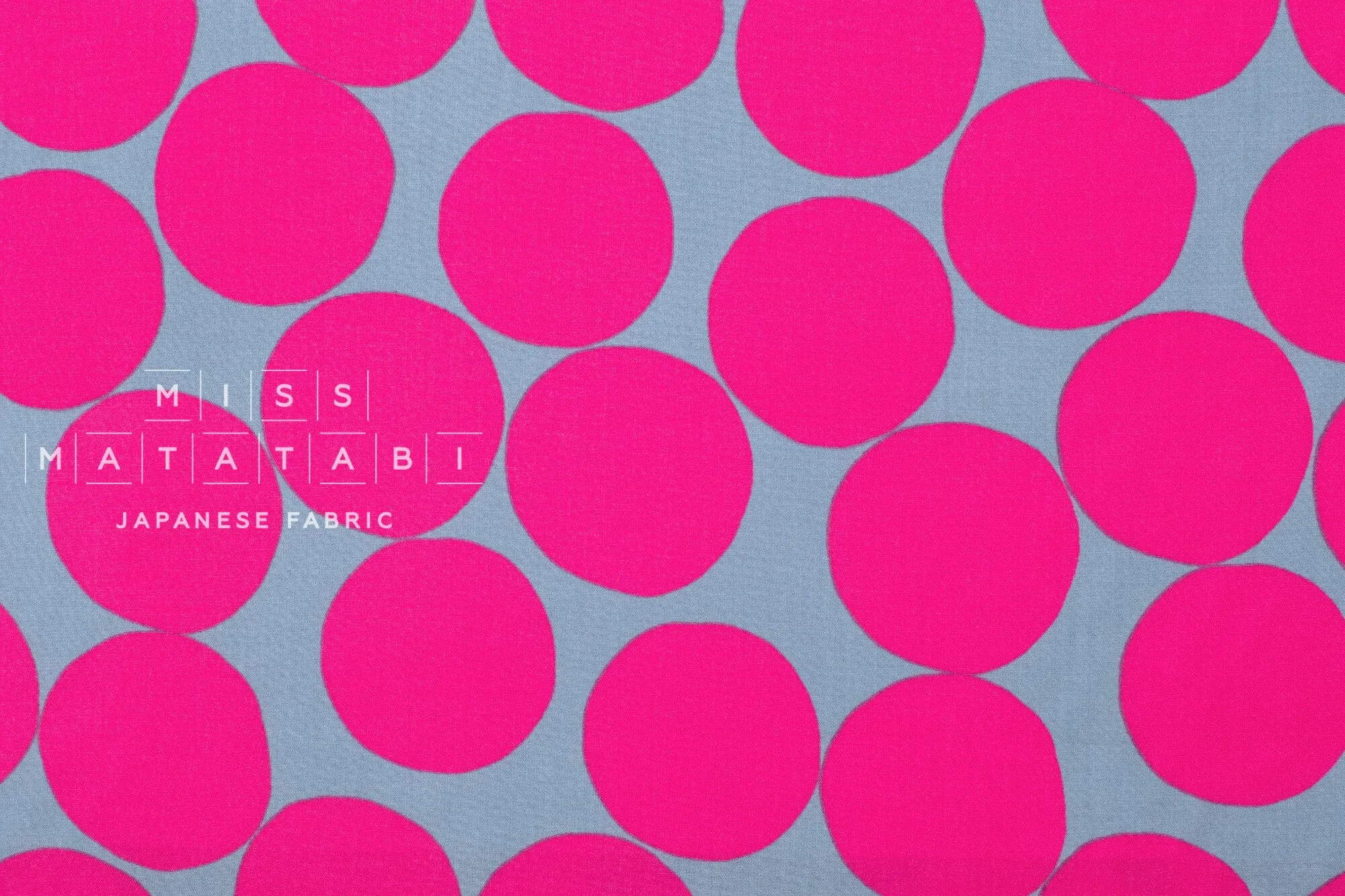 DEADSTOCK Big Dots - pink