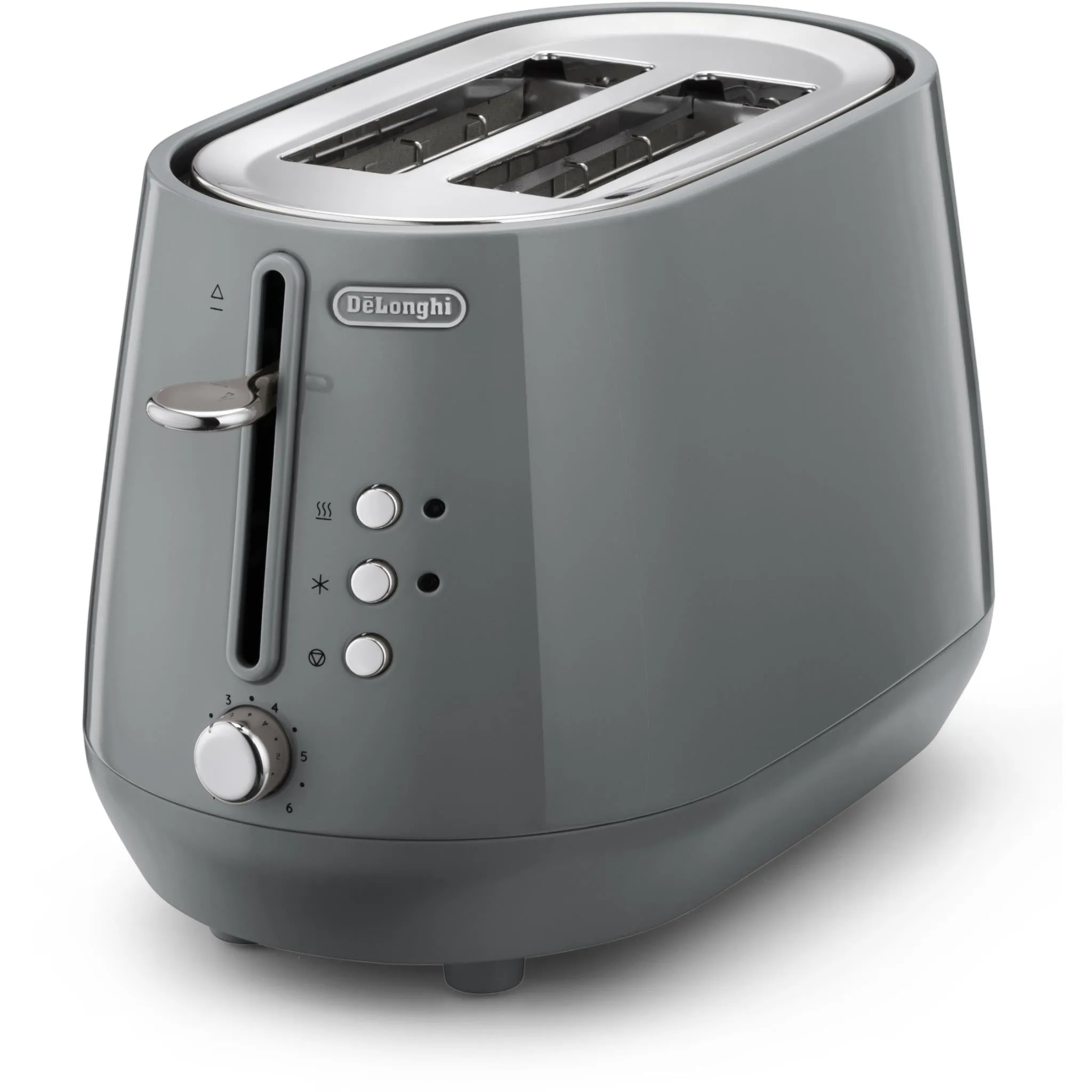 De'Longhi Eclettica 2 Slice Toaster (Graceful Grey)