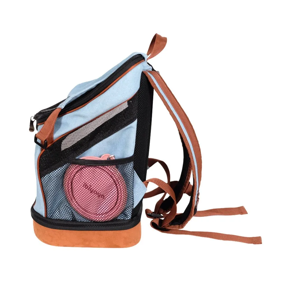 Denim Fun Lightweight Pet Backpack