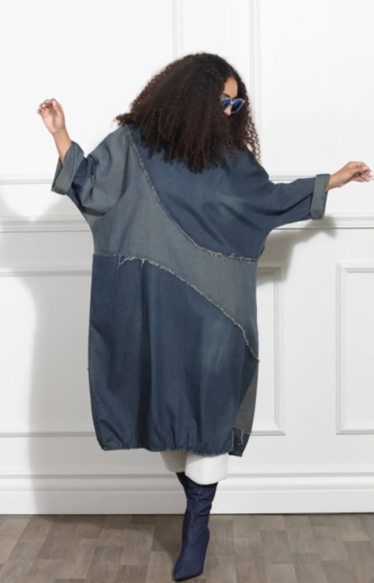 Denim on Denim Dress